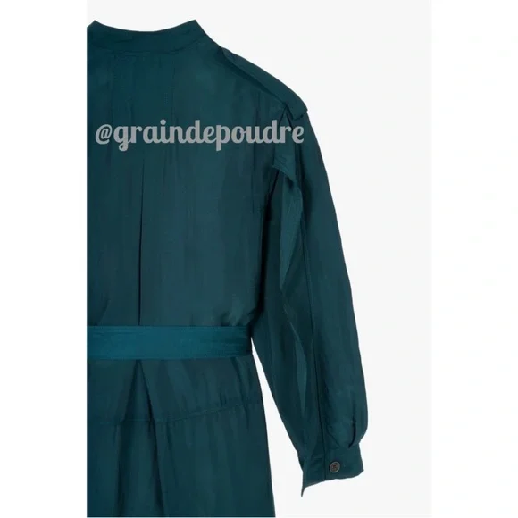 NWT Limited Edition Zara SRPLS Teal dress - Picture 5 of 6